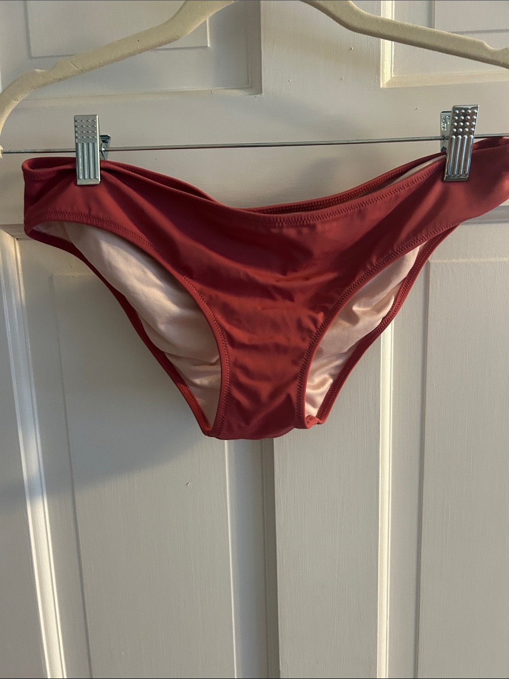 Shade & Shore Brick Red Bikini Bottoms